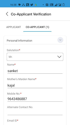 Agrim HFC Sales Screen 2