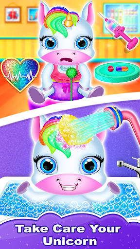 Android application Newborn Unicorn Daycare screenshort