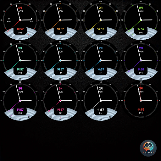 Temporal Flow - watch face