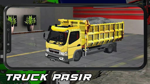 Mod Bussid Truck Pasir Screen 3