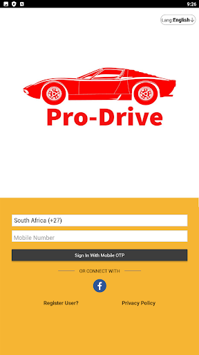 Pro Drive Screen 2