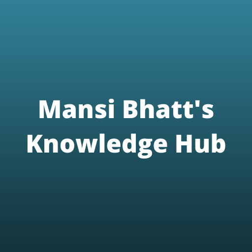 Mansi Bhatt's Knowledge Hub 1.4.83.7 Icon