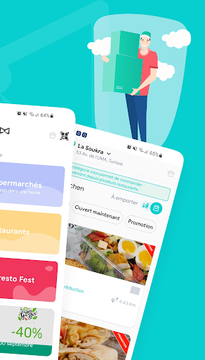 Monresto - Food Delivery Screen 2