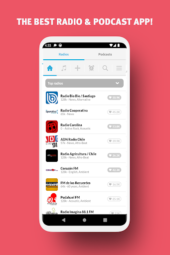 Android application Radio Chile - Radio FM screenshort