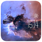 Sagittarius weather widget icon
