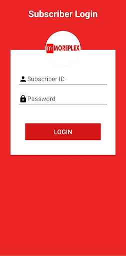 Android application MOREPLEX Nigeria Subscriber screenshort