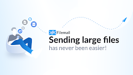 screenshot of Filemail - Send Large Files