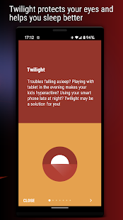 Zrzut ekranu odblokowania Twilight Pro