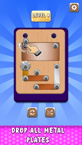 Nuts & Bolts Screw Pin Puzzle Screen 2