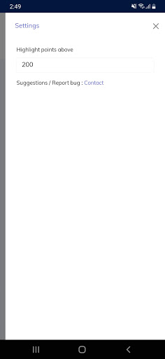 HN ( Hacker News ) Reader Screen 3