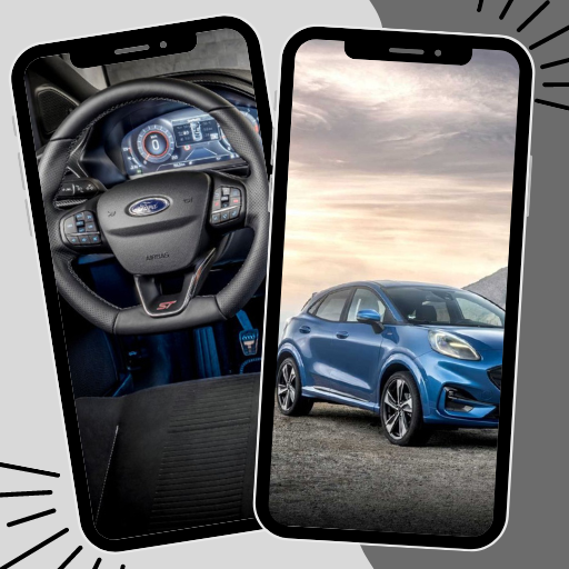 Ford Puma Wallpaper logo