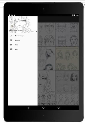 Face Drawing Step by Step 1.3.0 screenshots 11