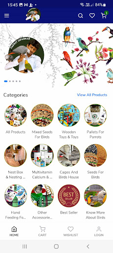 Android application Parrot Dipankar Store screenshort