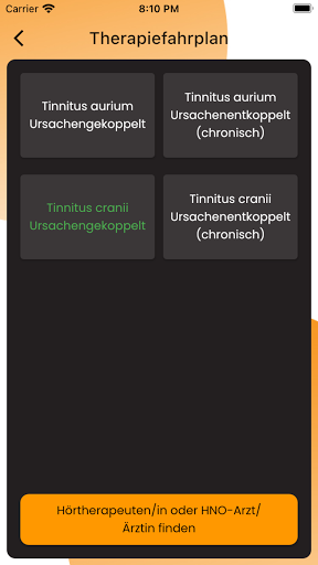 Tinnitus Compass Screen 3