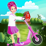 Scooter Riding for Barbie icon
