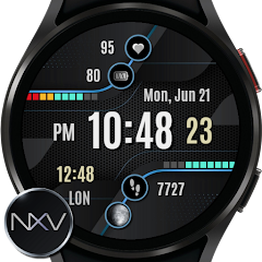 NXV88 Digital Watch Face