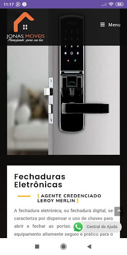 Android application Jonas Móveis screenshort