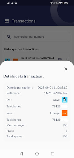 Android application MyTouchPoint screenshort