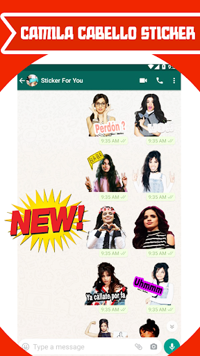 Camila Cabello Stickers for Wh Screenshot 2 - AppWisp.com