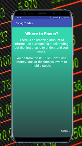 Android application Swing Trade: Short Term Stocks screenshort