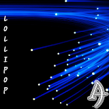 Lollipop Meteors Blue Theme icon