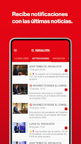 Captura de Pantalla 2 PSOE ‘El Socialista’ android