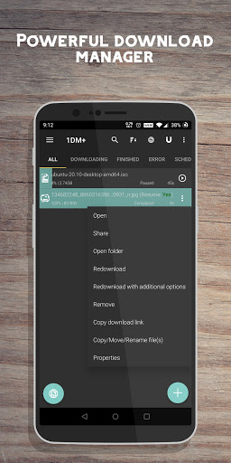 1DM+: browser, video, audio, torrent-downloader