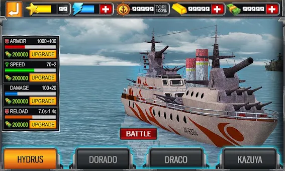 Sea Battleship Combat 3D screenshot 2