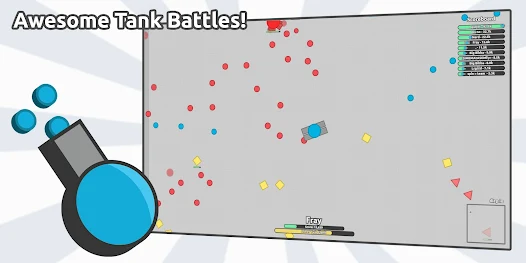 diep.io Gameplay  Really Well Polished Io Game 