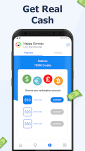 Happy Surveys - Easy Cash App