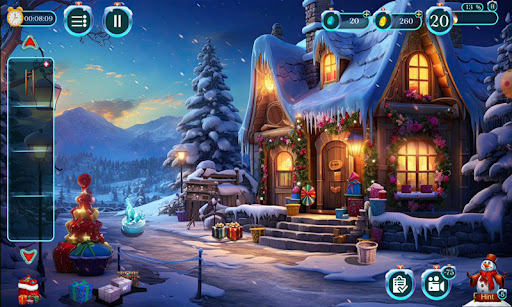 Android application Christmas Game: Frosty World screenshort