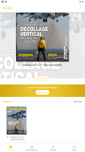 Android application Planète Aéro screenshort