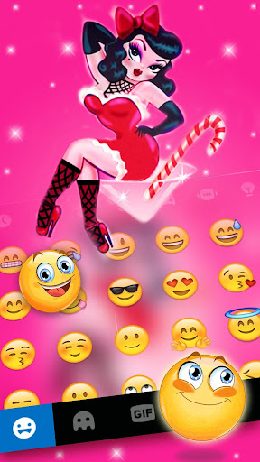 Candy Booty Sexy Girl Keyboard Screen 3