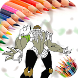 Coloring Book for Ban 10 icon