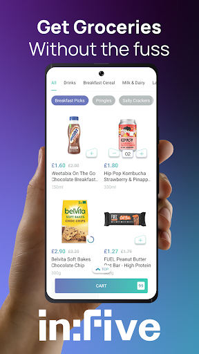Android application in:Five - Click & Collect screenshort