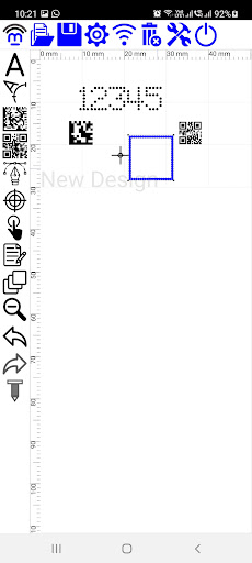Android application BluMark screenshort