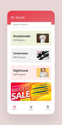 Safari - Fashion Shopping Screen 2
