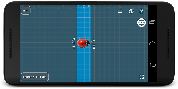 Millimeter Pro screen ruler v2.3.4 MOD APK 3