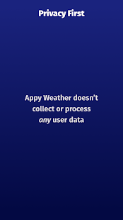 Appy Weather: Hyperlocal radar + Dark Sky weather Screenshot