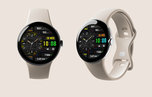 Hybrid AMIRATO WS43 Watch face Screenshot