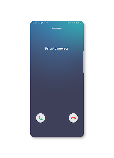Android application Private Call screenshort