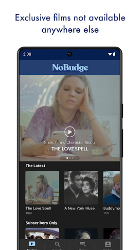 NoBudge Screen 2