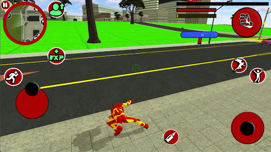 Iron Hero Superhero Fighting  APK screenshots 16