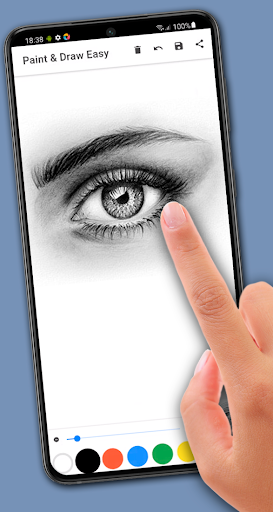 Android application Paint draw easy - Simple paint screenshort