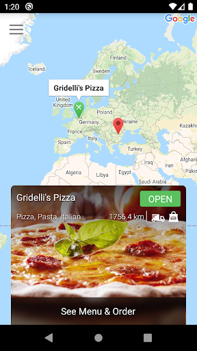 Gridellis Pizza Screen 2