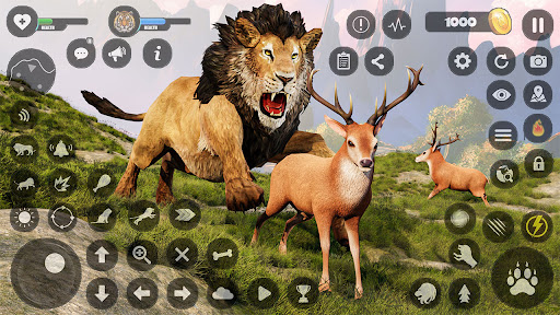 Android application Beast Lion Games: Animal Games screenshort