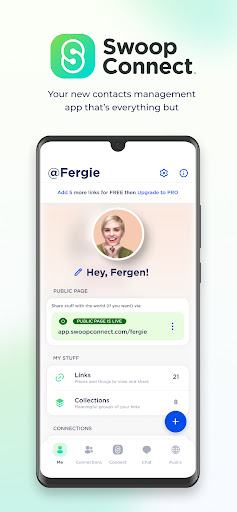 Android application Swoop Connect screenshort