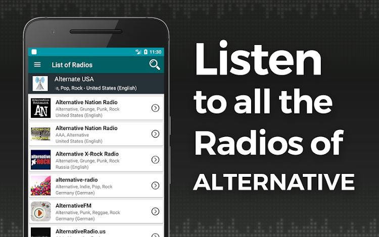 Alternative Music Radio - 2 - (Android)