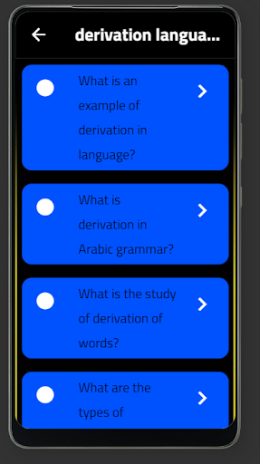derivation language Screen 2