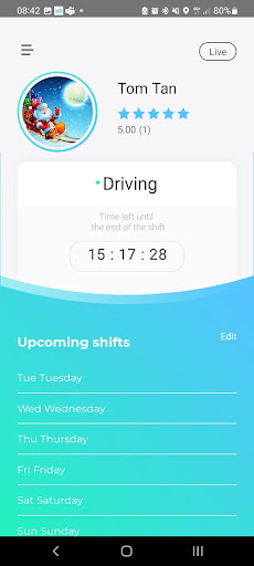 Concierge Driver Screen 2